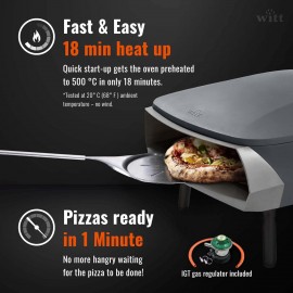 NEW Witt ETNA Fermo Award Winning Pizza Oven - Traditional Pizza Bakin
