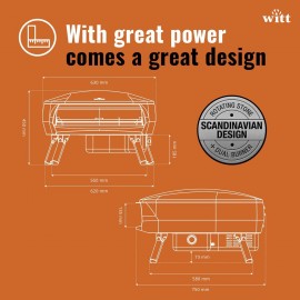 NEW Witt ETNA Fermo Award Winning Pizza Oven - Traditional Pizza Bakin
