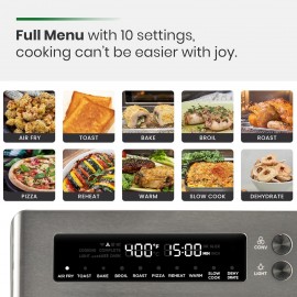Infrared Heating Air Fryer Toaster Oven, Extra Large Countertop Convec