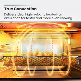 Infrared Heating Air Fryer Toaster Oven, Extra Large Countertop Convec