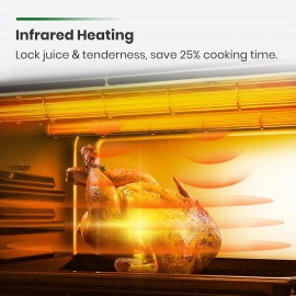 Infrared Heating Air Fryer Toaster Oven, Extra Large Countertop Convec