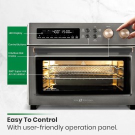 Infrared Heating Air Fryer Toaster Oven, Extra Large Countertop Convec