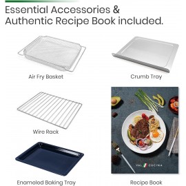 Infrared Heating Air Fryer Toaster Oven, Extra Large Countertop Convec