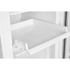 Teknix TFF1435X 143cm High, 161L Upright Frost Free Freezer - Stainles