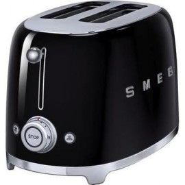 Smeg KLF03BLUK 1.7Ltr - 3kw Stainless Steel Kettle and TSF01BLUK 2 Sli