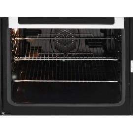 Beko KDC611W 60cm A Rated Double Oven 4 Burners Ceramic Electric Cooke