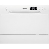 Zanussi ZDM17301WA Freestanding Counter Top Dishwasher, Compact Dishwa