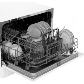 Zanussi ZDM17301WA Freestanding Counter Top Dishwasher, Compact Dishwa