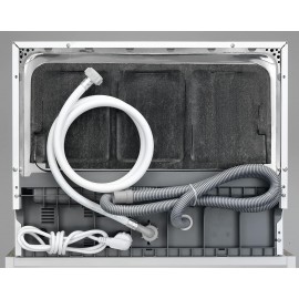 Zanussi ZDM17301WA Freestanding Counter Top Dishwasher, Compact Dishwa