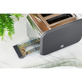 Swan ST14610GRYN Nordic 2-Slice Toaster with Defrost/Reheat/Cancel Fun