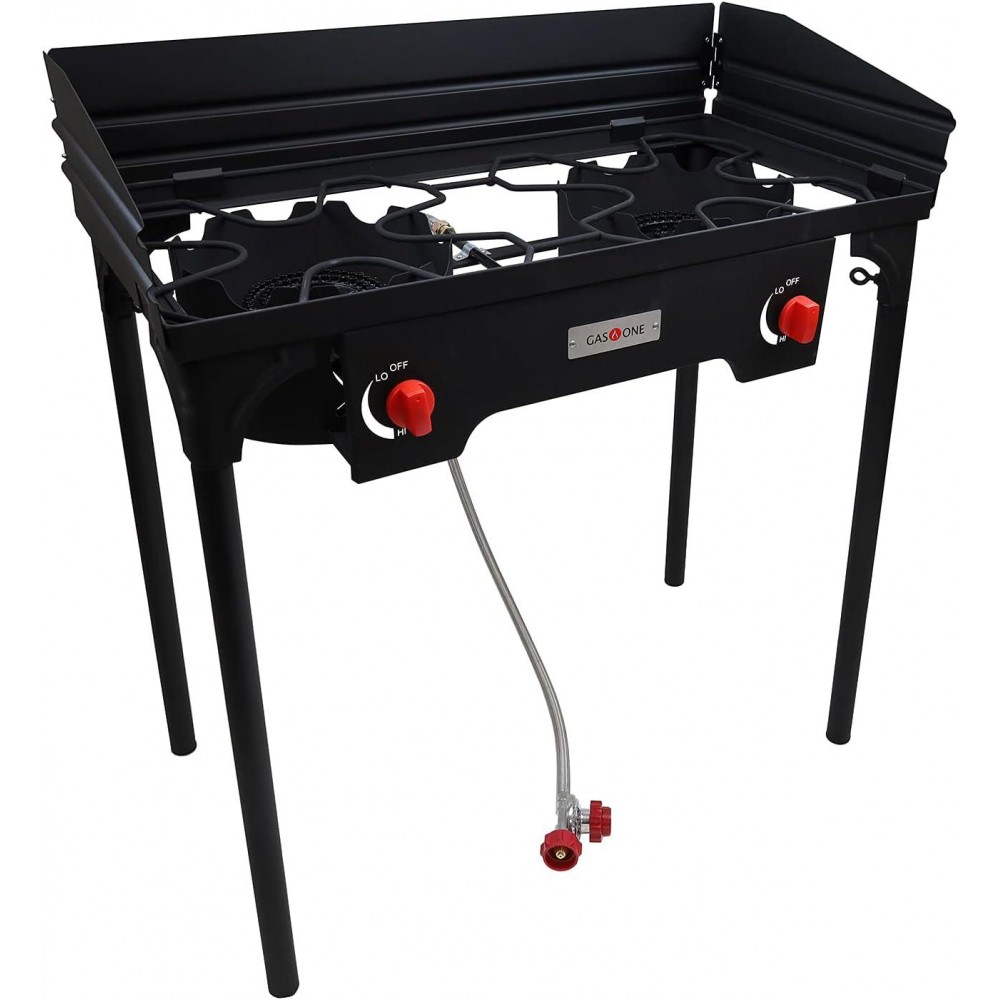 Gas One Propane Double Burner Two Burner Camp Stove Outdoor High Press