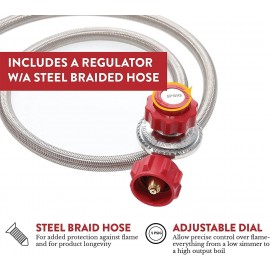 Gas One Propane Double Burner Two Burner Camp Stove Outdoor High Press