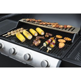 George Foreman 4 Burner Gas BBQ with Automatic Ignition & Integrated T