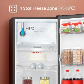 Hisense RR220D4BBE 52cm Freestanding Retro Fridge - 165-litre capacity