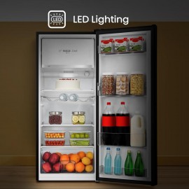 Hisense RR220D4BBE 52cm Freestanding Retro Fridge - 165-litre capacity