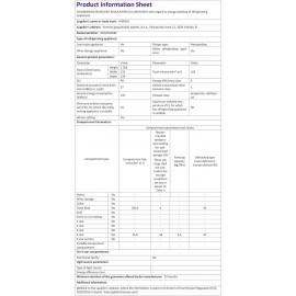 Hisense RR220D4BBE 52cm Freestanding Retro Fridge - 165-litre capacity