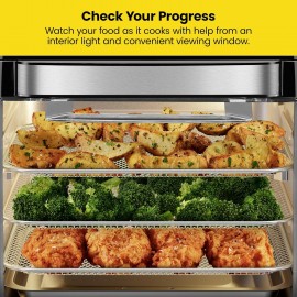 CHEFMAN Multifunctional Digital Air Fryer+ Rotisserie, Dehydrator, Con