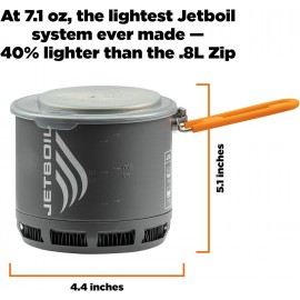 Jetboil Stash Ultralight Camping and Backpacking Stove Cooking System