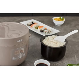 Yum Asia Tsuki Mini Rice Cooker with Shinsei Ceramic Bowl (2.5 cups, 0