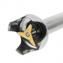 Dynamic 600W ‎Aluminium Master Stick Blender MX91, Orange, Shaft lengt