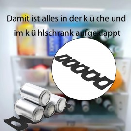 Pack of 3 bottle holders, refrigerator, silicone foldable bottle rack,