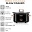 Tower T16018RG 3.5 Litre Stainless Steel Slow Cooker with 3 Heat Setti