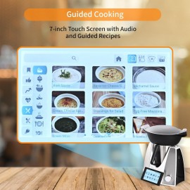 NewKern KE-7001 with Built-in Guided Recipes, Multi-Functional Food Pr