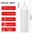 Uskerb BPA-Free Plastic Squeeze Condiment Bottles - Leak-Proof Sauce,