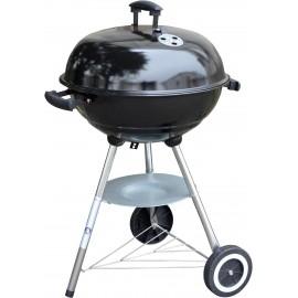 Large Portable Round Kettle Charcoal Grill BBQ Outdoor Barbecue Heat C