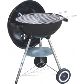 Large Portable Round Kettle Charcoal Grill BBQ Outdoor Barbecue Heat C