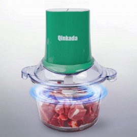 Food Processors with 2 Bowls, 400W Meat Grinder, Food Chopper Electric