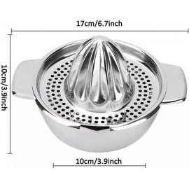 Stainless Steel Lemon Squeezers, Manual Juicer Lime Citrus Orange Frui