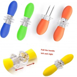 8 Pcs Corn Forks Corn Holders,Corn on the Cob Forks,Safe Interlocking