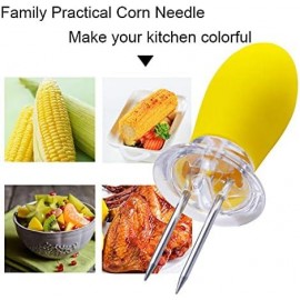 8 Pcs Corn Forks Corn Holders,Corn on the Cob Forks,Safe Interlocking