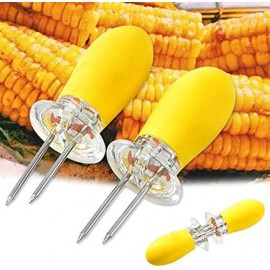 8 Pcs Corn Forks Corn Holders,Corn on the Cob Forks,Safe Interlocking