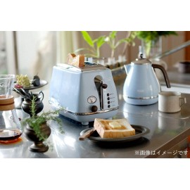 Delonghi Electric kettle (1.0L)「ICONA Vintage Collection」KBOV1200J-AZ