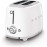 Smeg TSF01WHUK Retro Style 2 Slice Toaster - White