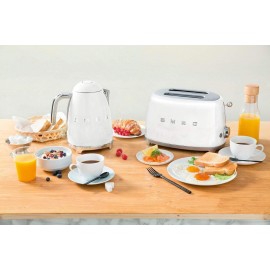 Smeg TSF01WHUK Retro Style 2 Slice Toaster - White