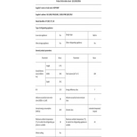 Hotpoint UH8 F1C G UK 1 Freestanding Tall Freezer, 260L, 54cm wide, Gr