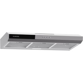 Klarstein extractor hood 90 cm, exhaust extractor hood with dishwasher