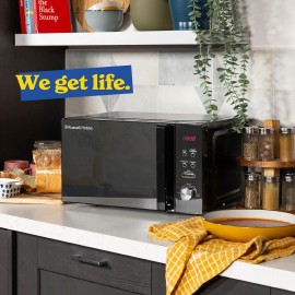 Russell Hobbs RHM2076B 20 Litre 800 W Black Digital Solo Microwave wit