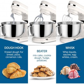 Vospeed Stand Mixer Dough Blender, 5 QT 1000W Food Mixer Electric Cake