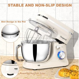 Vospeed Stand Mixer Dough Blender, 5 QT 1000W Food Mixer Electric Cake