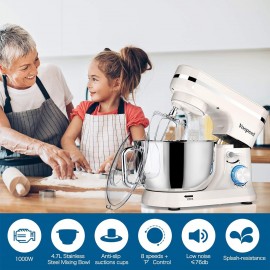 Vospeed Stand Mixer Dough Blender, 5 QT 1000W Food Mixer Electric Cake