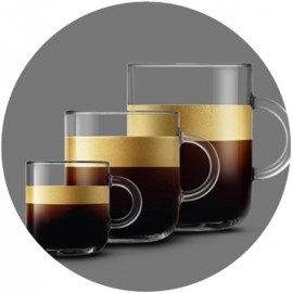 Nespresso, Pod Coffee Machine, Vertuo, Black finish by Krups, XN901840