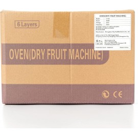 Kwasyo Stainless Steel Food Dehydrator, 6 Tray Fruit Dryer Machine wit