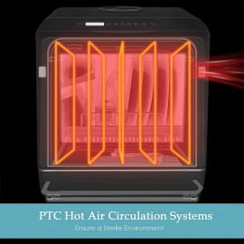 Table Top Dishwasher, Mini Countertop Dishwasher Portable, 6 Programs,