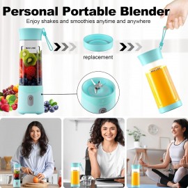 COKUNST 18oz Portable Blender, USB Rechargeable Personal Size Blenders