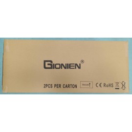 GIONIEN Ceramic Hob 60cm Electric Cooktop Burner, Built in Black Glass