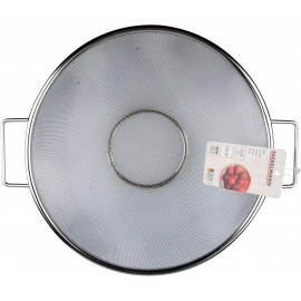 FACKELMANN Wire Colander, Stainless Steel, Fine Mesh Sieve, Flour Sift